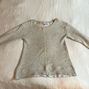 Cupcakes and Cashmere grey/white sweater